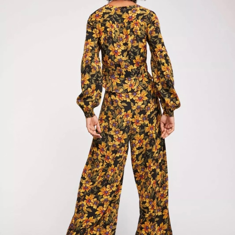 Free People Love letter pants only - Picture 3 of 5